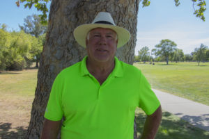 Dale Edwards on golf course