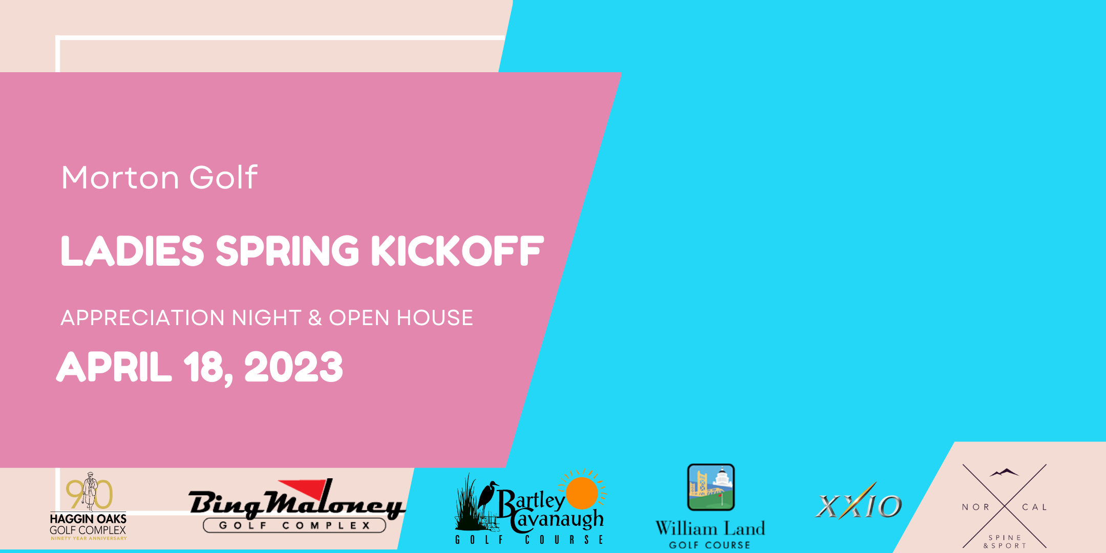 Ladies Spring Kick off Flyer